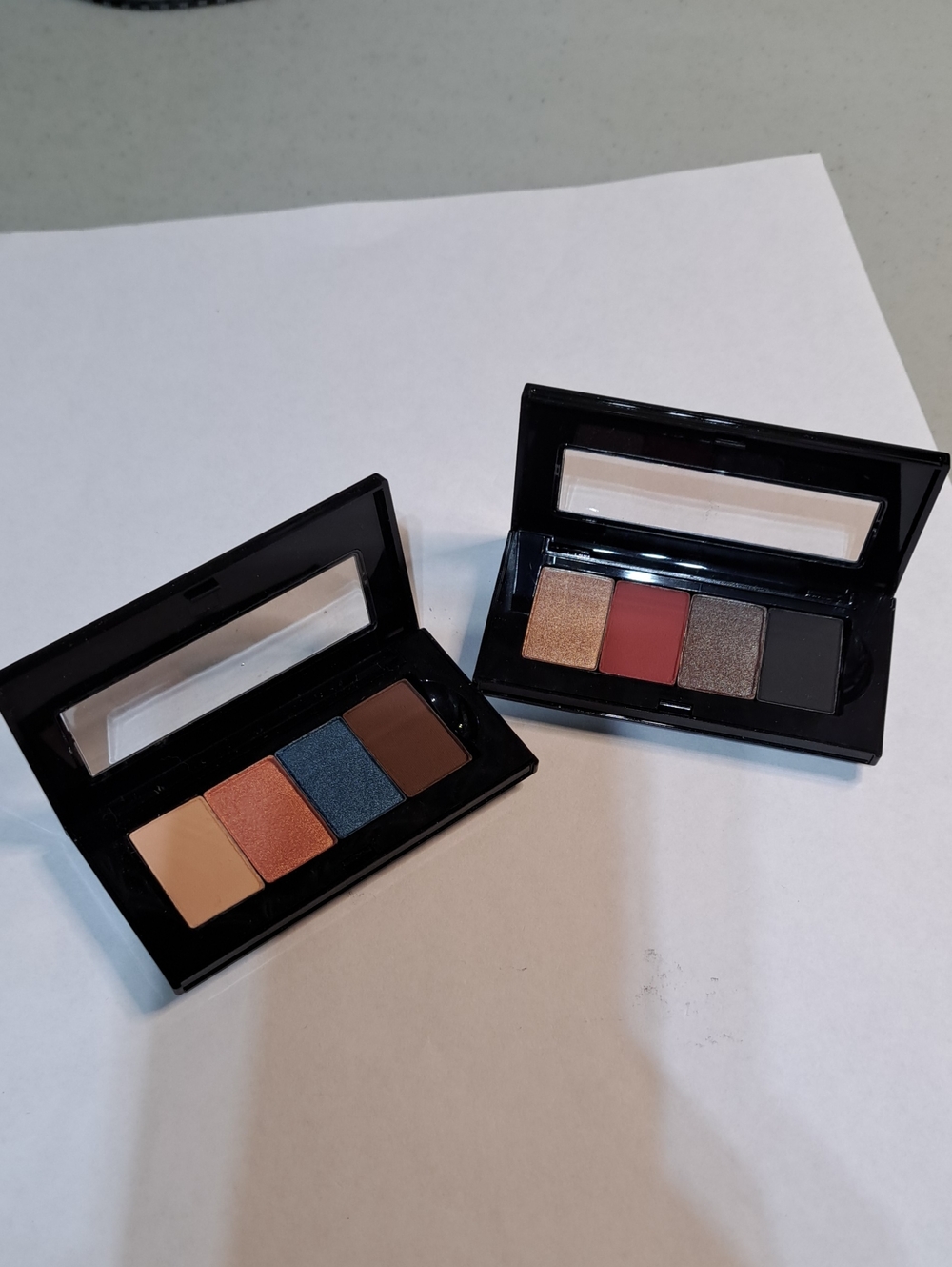 Eyeshadow Quad Palette - Neutral, Copper, Blue & Brown